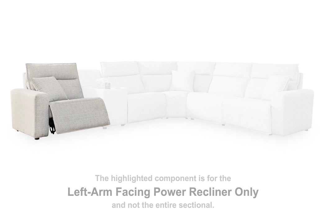 Modmax II Power Reclining Sectional with Consoles