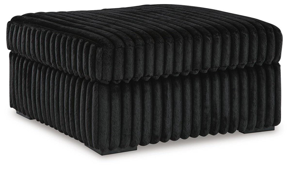 Midnight-Madness Sectional - Onyx