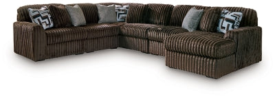 Midnight-Madness Sectional with Chaise