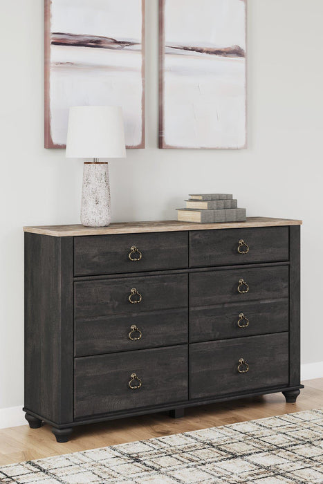 Nanforth Dresser and Mirror