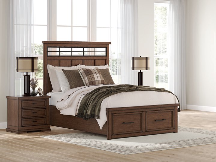 Taffenbrook Panel Storage Bed