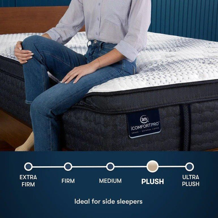 Serta iComfortPro Mattress Buckingham Plush Pillow Top - Twin XL image
