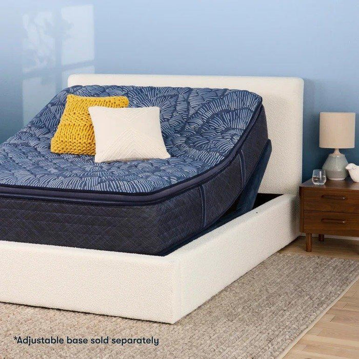 Serta Perfect Sleeper Innerspring Mattress Cobalt Calm Plush Pillow Top - Full image